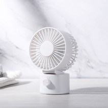 오엠티 무소음 책상 사무실 미니 유선 USB 탁상용 선풍기 Y8, 화이트
