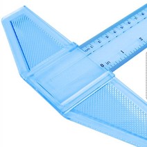 조립식 제도용 T자 플라스틱자 목공자 수평자제도용자 제도용구 제도용판 아일렛펀치 컷팅자 삼각자 아크릴자, 45cm