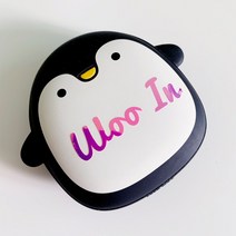 컷팅레터링 네임스티커 핸드폰이니셜 주문제작 라벨텍, 폰트 04, 컷팅네임 레인보우 홀로 1.5cm