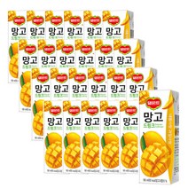 롯데칠성 델몬트 망고 드링크 190ml 48팩 과즙주스 주스 음료 과채음료