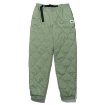 UFC SPORT 유에프씨 스포츠 웨이브 퀼팅 조거 팬츠 3M 신슐레이트 카키 U2TPT4335KH