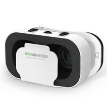 VR게임기 VR기기 VR추천VR SHINECON-범용 가상 현실 안경 모바일 게임 HD 영화용 4.7-6.0 인치 스마트폰, 한개옵션1, 01 as shown