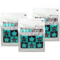 일본직발송 6. 땅의 염사 알칼리 워시 3kg×3봉 세트 B079FXJW9X, 3kg×3봉지 세트, One Color
