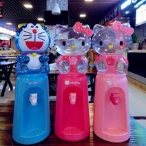 캐릭터 물통 탁상용정수기 키티 마이멜로디 도라에몽, J
