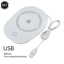핫탑머그워머 음료보온기 머그컵워머 1pcs 최신 usb eu 플러그 컵 따뜻한 절연 컵 온도 조절기 코스터 홈 오피스 일일 커피 우유 컵 난방 패드