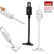 독일BRAND LED 무선 진공청소기 (화이트)/ 핸디형 + 스틱 /2중필터/3종 브러쉬/가볍고 강한 흡입력, LED 무선 진공청소기 (화이트)