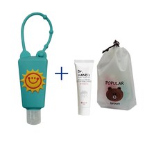 빌리브피앤피 손소독제케이스 + 손소독제 파우치 세트 생일선물 답례품 단체선물 초등학교선물 입학선물, 스마일썬13