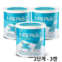 후디스 초유밀 플러스 2단계 - 3캔, 플러스2단계-3캔, 3개