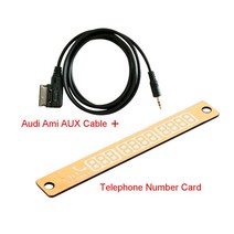 음악 인터페이스 AMI to 3.5mm 오디오 AUX MP3 어댑터 케이블 A3, 02 AMI cable  number