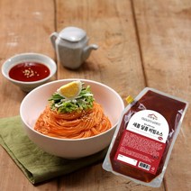 고추명가 새콤달콤 비빔 소스 2kg 쫄면 골뱅이무침 비빔국수 식당 업소용, 1개