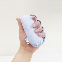 온맘 손가락 비즈쿠션 OM-HC02, 1개