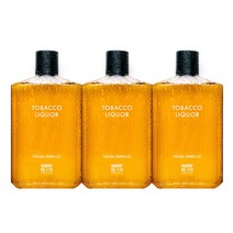 스웨거 향수샤워젤 샷콜러 토바코 리큐어 270ml 3개입, 3개 x 토바코 리큐어 x 270ml