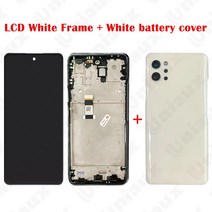 6.67 "LG Q92 5G 오리지널 LCD 디스플레이 프레임 터치 스크린 디지타이저 어셈블리 교체용, 한개옵션1, 05 battery cover