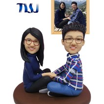 피규어제작 주문제작 기념일 연인 선물 부모님 하이엔드, 26cm 싱글