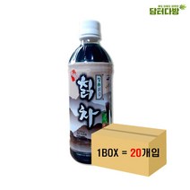청솔 칡차 (칡즙) Pet병 500ml 1BOX (20개입), 1