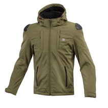 오토바이 겨울 자켓 바이크 방한 소프트쉘 상의 코미네 JK-623 OLIVE, OLIVE-2XL