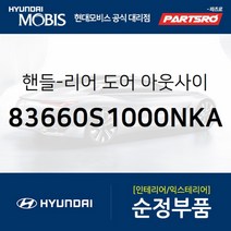 핸들-리어 도어 아웃사이드 우측 (83660S1000NKA)-현대모비스 부품 공식대리점 온라인쇼핑몰 파츠로 싼타페