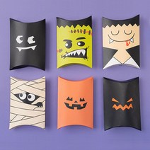 포장박스 할로윈 6종모음 종이상자 과자사탕, 상품선택, 반달 호박