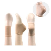 각질 갈라짐 예방 개선 실리콘 풋케어패드 발 건조 방지, 베이지
