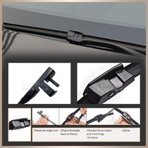 bmw 순정 와이퍼 추천 x시리즈 5시리즈 와이퍼 앞 블레이드 BMW 5 시리즈 F07 F10 F11 2011 유리 전면 창 2