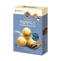 씨제이제일제당 CJ제일제당 백설 오븐용 깨찰빵믹스 500g x5개, 단품