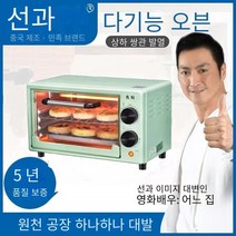 COSYEVNO 다용도 가정용 소형 전기오븐, 12L 녹색 [타이밍 기능]], 1