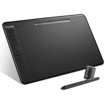 그래픽 태블릿 테블릿 드로잉 태블릿 Parblo Intangbo(M)10*6 인치 그래픽 태블릿 디지털 펜 태블릿 드로, 01 Black