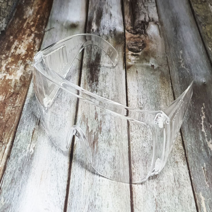 투명 고글 안경테 보안경 긁힘 방지 바인딩 레이저