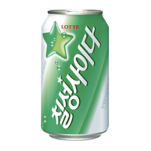 롯데 칠성 뚱캔 사이다 캔 업소용 사이다 355ml 24캔
