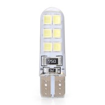 호환 자동차 부품 부속품 1PCS 화이트 조명 T10 자동차 LED Canbus 오류 무료 밝은 전구 램프 12V W5W 2835, 한개옵션1, 한개옵션0