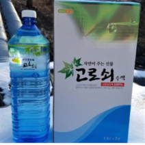 광양 백운산 고로쇠 수액 1.5L (3병/6병/12병), 1.5리터x6병