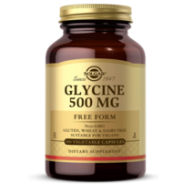 Solgar 솔가 글리신 500mg 100베지캡슐 Glycine 아미노산