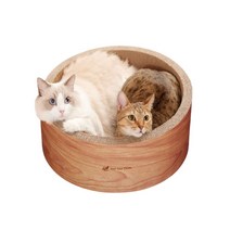고양이 스크래쳐 슈퍼빅서클 라이트브라운 반려묘 놀이기구