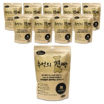 피어 추억의 견빵 강아지 간식, 고소한맛, 10개입
