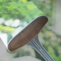 먼지흡착 방충망청소 양면 청소 클리너 - 먼지제거 유리창 샷시청소, 핑크