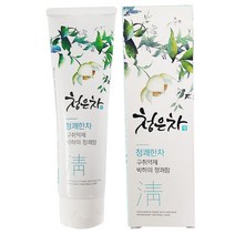 애경 청은차 치약 청쾌한차(120g) 구취억제 치은염, 상세페이지 참조, 1