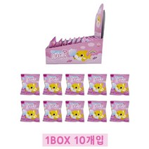 앙팡드봉봉 핑크퐁 아기상어 한입 솜사탕 10p, 4세트
