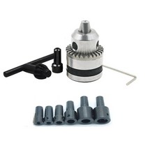B12 드릴척 . 부싱 커넥터 포함 내경 5-12mm 1.5-10mm 비트 사용, 1개, B12 + 6mm (부싱내경)