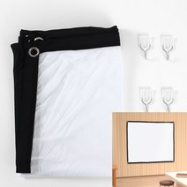 이동형 빔프로젝터 스크린 146X110CM 휴대용스크린 빔스크린 캠핑스크린