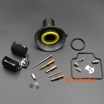 오토바이 기화기 사륜 바이크 pd24 24mm carb repair kit 6 125cc 150cc lance znen jonway n kymco sunl baja moped, 없음