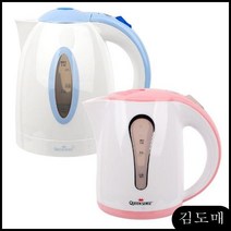 KDM 퀸센스 무선 주전자(1.0L 필립스 전기주전자 전기포트 전기주전자 티포트 핑크), KDM 본상품선택