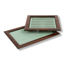 칠기 누리모노 대나무 정사각 모밀판 브라운 (정사각 직사각)