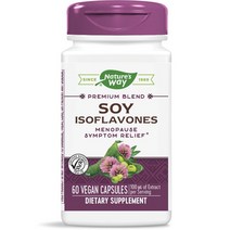 네이쳐스웨이 소이 이소플라본 100mg 비건 캡슐, 60개입, 1개