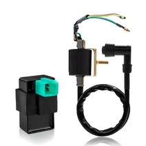 HONDA XR50 CRF50를위한 점화 코일 5 핀 CDI 50CC 70cc에 90CC 110Cc 125CC 먼지 자전거를위한 상자 쿼드 ATV, 하나, 검정