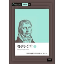 정신현상학 1, 게오르크 빌헬름 프리드리히 헤겔 저/김준수 역, 아카넷