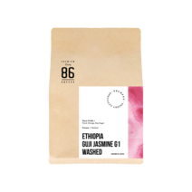 스페셜티 싱글오리진 86커피 에티오피아 구지 자스민 G1 워시드 라이트로스팅 분쇄 홀빈 원두, 200g, 홀빈(분쇄안함)