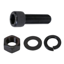 렌치볼트8mm 너트 와샤 스프링와사 세트, 렌치볼트M8 x 20mm(4개)세트