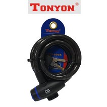 철심 와이어 자전거 잠금 장치 열쇠키 1M 도난방지 와이어락 자전거용품