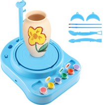 미니물레 도자기 전기물레 회전 도자기공방 조소 손물레회전판 도예, 06. 양용 도예기 | 파우더 혼합 조색 물감 6박스