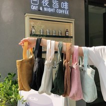 (이거찜)미니 손가방 에코백/캔버스백/런치백